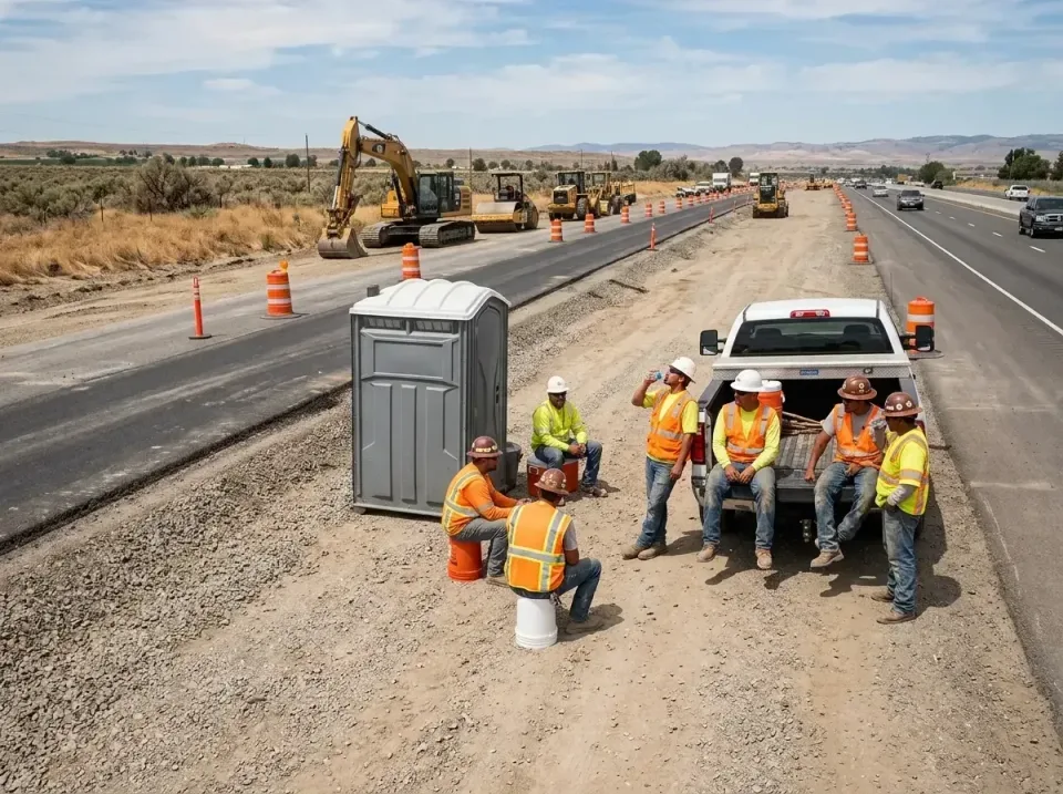 highway-road-construction-crew-007 — frequently asked questions, Porta Potty and Restroom Rentals in West Fork, AR